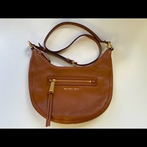 Michael Kors Leather Messenger Crossbody Purse